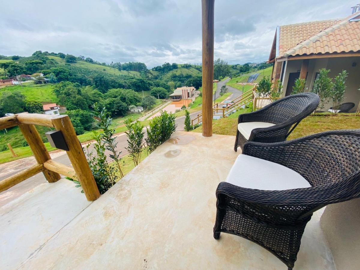 Hotel Chales Capitanias Águas de Lindóia Bagian luar foto