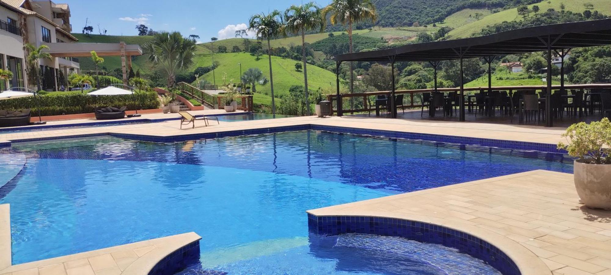 Hotel Chales Capitanias Águas de Lindóia Bagian luar foto